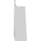 Ekena Millwork Acorn Architectural Grade PVC Pediment, 40"W x 10"H x 2-3/4"P (Pitch 6/12) PEDPS040X100ACR00 - alternate 4